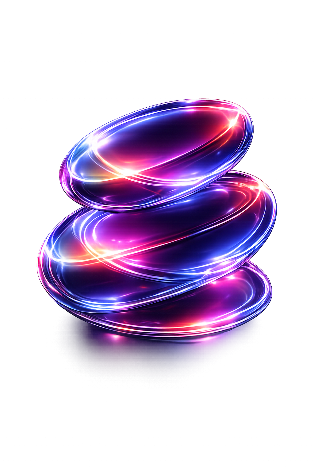 Sci-Fi iridescent swirl